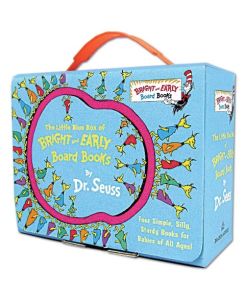 The Little Blue Box of Bright and Early Board Books by Dr. Seuss Hop on Pop; Oh, the Thinks You Can Think!; Ten Apples Up On Top!; The Shape of Me and Other Stuff - Dr. Seuss