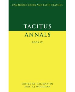 Tacitus Annals Book IV - R. Martin, Cornelius Annales B. Tacitus, Tacitus Tacitus