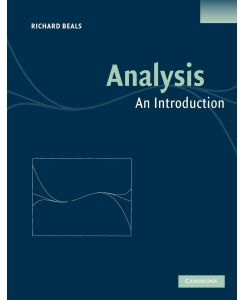 Analysis An Introduction - Richard Beals