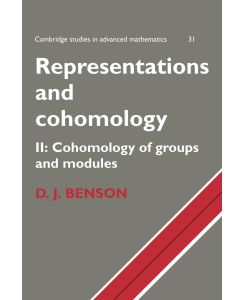Representations and Cohomology Volume 2, Cohomology of Groups and Modules - D. Benson