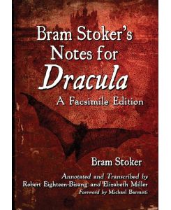 Bram Stoker's Notes for Dracula A Facsimile Edition - Bram Stoker, Robert Eighteen-Bisang, Elizabeth Miller