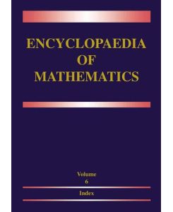 Encyclopaedia of Mathematics Volume 6: Subject Index ¿ Author Index