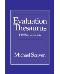 Evaluation Thesaurus - Michael Scriven