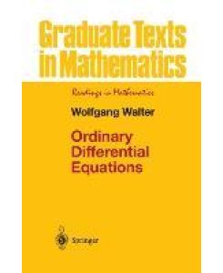 Ordinary Differential Equations - Wolfgang Walter, R. Thompson