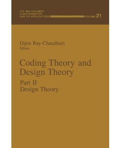 Coding Theory and Design Theory Part II Design Theory