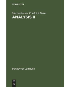 Analysis II - Friedrich Flohr, Martin Barner