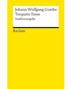 Torquato Tasso Studienausgabe - Johann Wolfgang Goethe