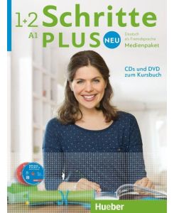 Schritte plus Neu 1+2 A1 Medienpaket 5 Audio-CDs und 1 DVD zum Kursbuch.Deutsch als Fremdsprache - Daniela Niebisch, Sylvette Penning-Hiemstra, Franz Specht