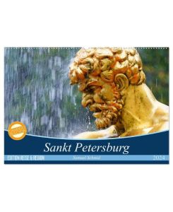 Sankt Petersburg (Wandkalender 2024 DIN A2 quer), CALVENDO Monatskalender Sankt Petersburg überwältigt die Besucher mit seinen 2'300 Palästen und Prunkbauten. - Huttwil (Schweiz) Schmid
