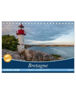 Bretagne: Finistère - am Ende der Welt (Tischkalender 2024 DIN A5 quer), CALVENDO Monatskalender Eine Reise durch die Südbretagne - Olaf Herm