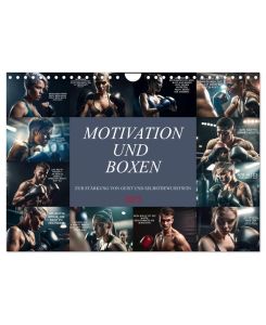 Motivation und Boxen (Wandkalender 2025 DIN A4 quer), CALVENDO Monatskalender Sie sind auf der Suche nach mehr Selbstbewusstsein, dann sind Sie mit diesem Kalender auf dem richtigen Weg. - Dirk Meutzner