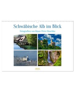 Schwäbische Alb im Blick (Wandkalender 2025 DIN A3 quer), CALVENDO Monatskalender Eine facettenreiche Kulturlandschaft - Klaus-Peter Huschka