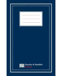 Notizbuch Duncker & Humblot eLibrary