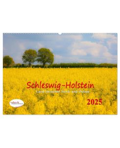 Schleswig-Holstein Land zwischen Nord- und Ostsee (Wandkalender 2025 DIN A2 quer), CALVENDO Monatskalender Deutschlands nördlichstes Bundesland zwischen den Meeren. - Urbach Urbach