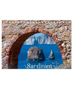 Sardinien (Tischkalender 2025 DIN A5 quer), CALVENDO Monatskalender Sardinien, die herbe Schönheit wird in beeindruckenden Fotografien von Anneli Hegerfeld-Reckert vielfältig portraitiert - Anneli Hegerfeld-Reckert