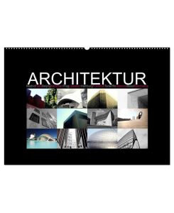 Architektur [Madrid, Paris, Beijing, München, Prag, Lissabon, Hamburg, Frankfurt, Teneriffa, Valencia, Basel, Ronchamp] (Wandkalender 2025 DIN A2 quer), CALVENDO Monatskalender Interessante Gebäude, klare Linien, spannende Konstruktionen. Im Blick 12 Städte, 12 architektonische Meisterwerke. - D. S Photography [Daniel Slusarcik]