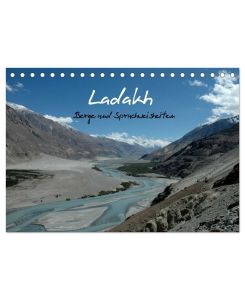 Ladakh, Berge und Spruchweisheiten (Tischkalender 2026 DIN A5 quer), CALVENDO Monatskalender Die Berge Ladakhs verbunden mit Spruchweisheiten. - Angelika Und Joachim Beuck