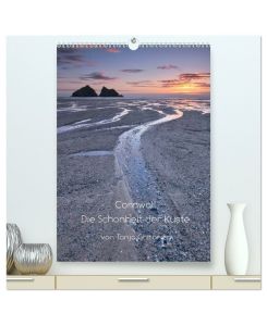 Cornwall - Die Schönheit der Küste (hochwertiger Premium Wandkalender 2026 DIN A2 hoch), Kunstdruck in Hochglanz Die malerische und abwechslungsreiche Küste von Cornwall in wunderbarem Licht. - Tanja Ghirardini