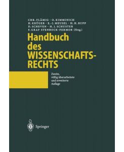 Handbuch des Wissenschaftsrechts
