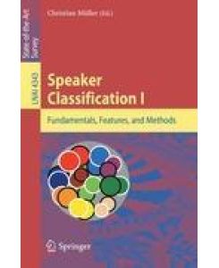Speaker Classification I Fundamentals, Features, and Methods