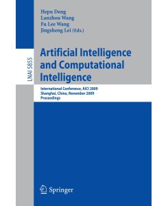 Artificial Intelligence and Computational Intelligence International Conference, AICI 2009, Shanghai, China, November 7-8, 2009, Proceedings