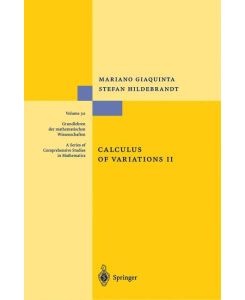 Calculus of Variations II - Stefan Hildebrandt, Mariano Giaquinta