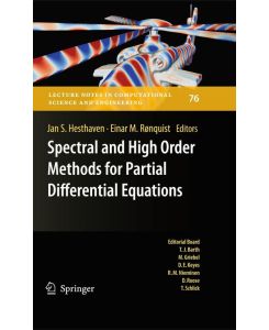 Spectral and High Order Methods for Partial Differential Equations Selected papers from the ICOSAHOM '09 conference, June 22-26, Trondheim, Norway
