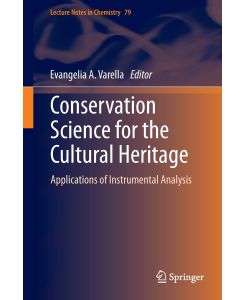 Conservation Science for the Cultural Heritage Applications of Instrumental Analysis