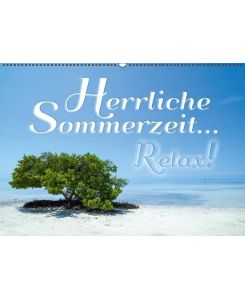 Herrliche Sommerzeit. . . Relax! / Geburtstagskalender (Wandkalender immerwährend DIN A2 quer) Jahrestage sammeln und himmlische Orte in Florida erleben! (Monatskalender, 14 Seiten) - Melanie Viola