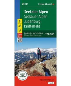 freytag & berndt Wanderkarte Seetaler Alpen - Seckauer Alpen - Judenburg - Knittelfeld 1:50. 000 Seckauer Alpen - Judenburg - Knittelfeld, mit APP, wasserfest und reißfest