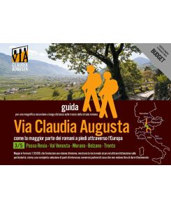 trekking VIA CLAUDIA AUGUSTA 3/5 Resia-Trento BUDGET guida per una magnifica escursione a lunga distanza lungo la strada romana (BUDGET = tutte le pagine in bianco e nero) - Christoph Tschaikner