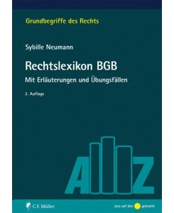Rechtslexikon BGB Mit Erläuterungen und Übungsfällen - Sybille Neumann