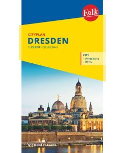 Falk Cityplan Dresden 1:20. 000