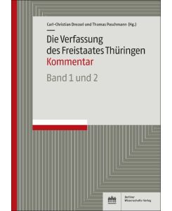 Die Verfassung des Freistaates Thüringen Kommentar