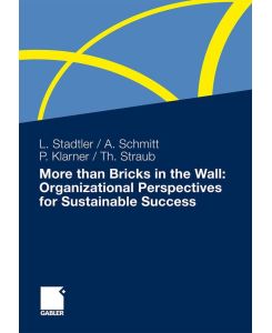 More than Bricks in the Wall: Organizational Perspectives for Sustainable Success A tribute to Professor Dr. Gilbert Probst