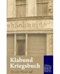 Kriegsbuch - Klabund