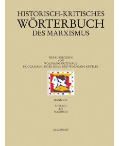 Historisch-kritisches Wörterbuch des Marxismus / Mitleid bis Nazismus