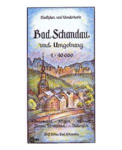 Bad Schandau und Umgebung 1 : 10 000 Rathmannsdorf - Krippen - Altendorf - Unteres Kirnitzschtal - Falkenstein. Stadtplan und Wanderkarte - Rolf Böhm