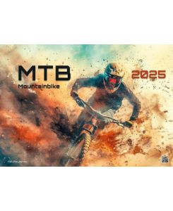 MTB | Mountainbike - 2025 - Kalender DIN A2 Der Wandkalender mit den schönsten Motiven für alle Fahrrad / Bike Freaks für das Jahr 2025 im extragroßen Format DIN A2 (ca. 60 x 42 cm)!