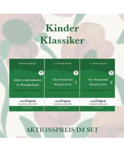 Kinder Klassiker Kollektion (Bücher + Audio-Online) - Lesemethode von Ilya Frank - Zweisprachige Ausgabe Englisch-Deutsch Ungekürzter Originaltext - Englisch durch Spaß am Lesen lernen, auffrischen und perfektionieren - Lewis Carroll, L. Frank Baum, Ulrike Wittmann
