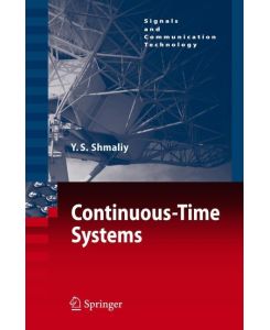 Continuous-Time Systems - Yuriy Shmaliy